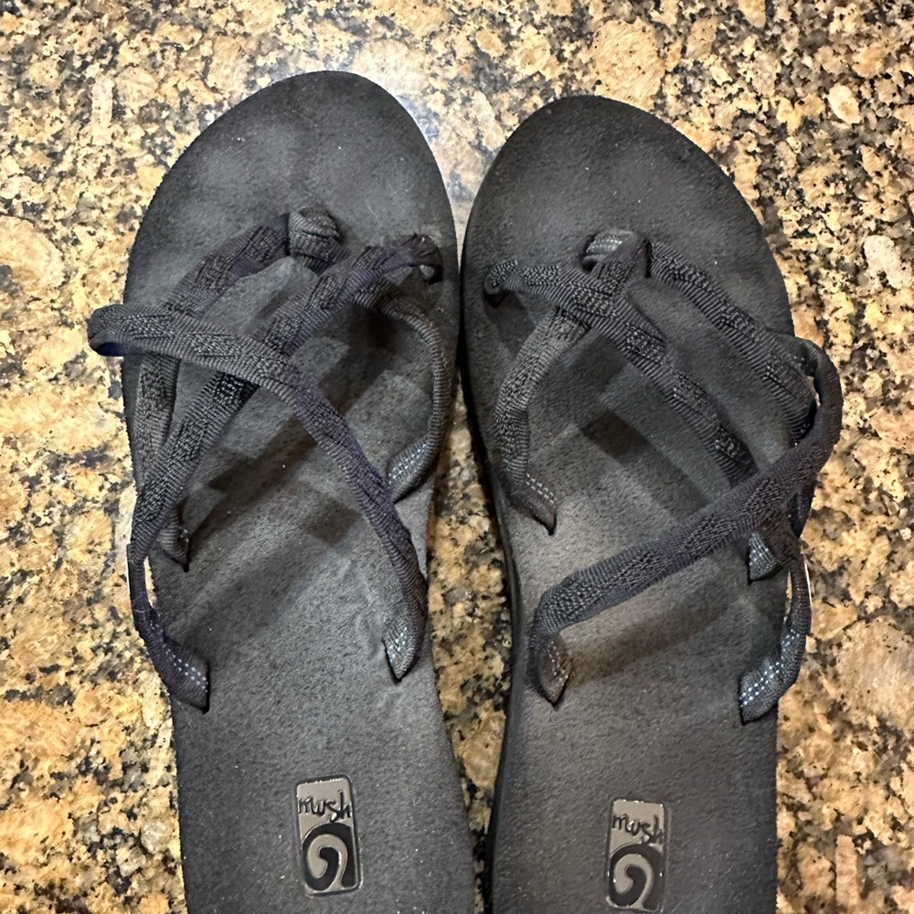 Teva Women's Black Strappy Sandals